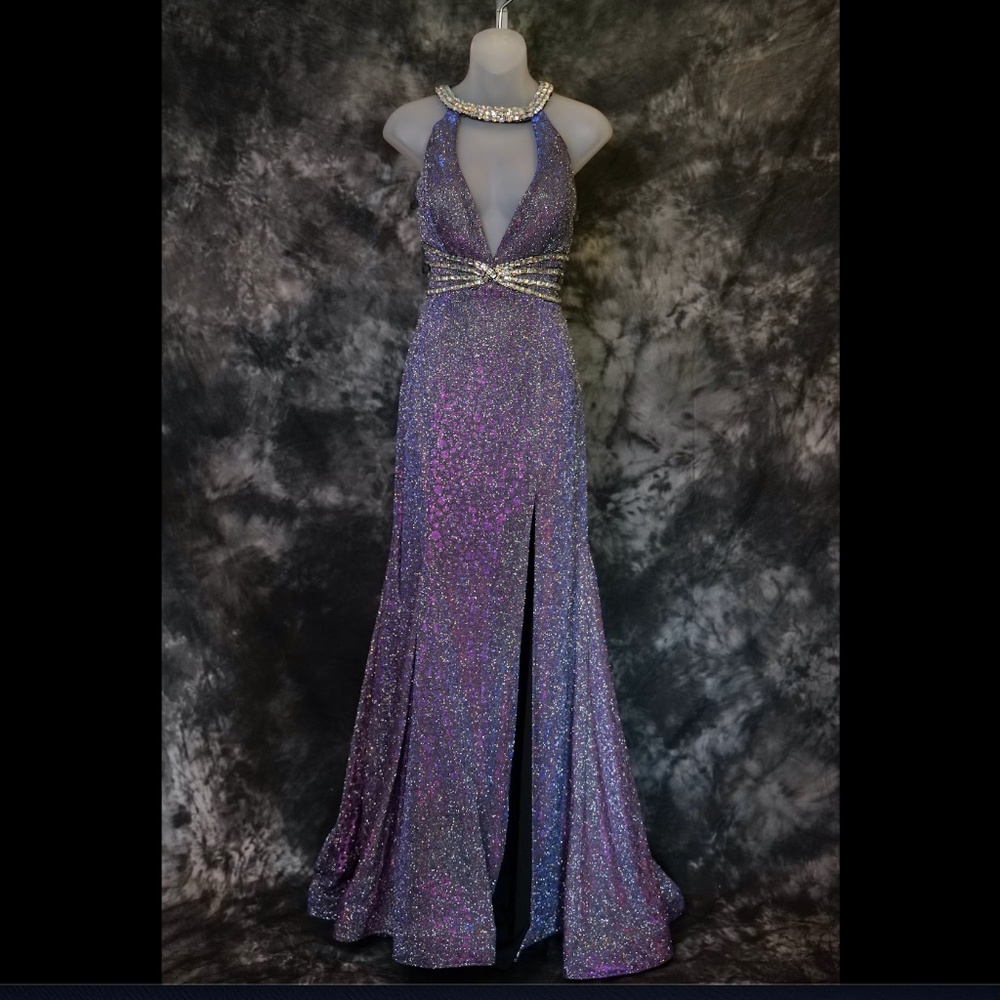 Rachel Allan - Galaxy Black - Size 4